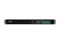 APC Easy Switched PDU EPDU1016S - Kraftdistributionsenhet (kan monteras i rack) - AC 200/208/230 V - 3680 VA - Ethernet - ingång: IEC 60320 C20 - utgångskontakter: 8 (8 x IEC 60320 C13) - 1U - 2.5 m sladd - svart - för P/N: SCL500RM1U, SCL500RMI1U, SMX1500RM2UCNC, SMX2KR2UX145, SMX3KR2UNCX145, SMX750CUS EPDU1016S