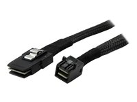 StarTech 1m Internal Mini SAS Cable - SFF-8087 to SFF-8643 - Mini SAS to Mini SAS (SAS87431M) - Intern SAS-kabel - SAS 12Gbit/s - mini-SAS (SFF-8087) (P) till 4x mini-SAS HD (SFF-8643) (P) - 1 m - sprintlåsning, rak kontakt - svart - för P/N: SFF86448PLT2 SAS87431M