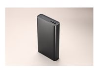 mophie powerstation ultra - Power bank - 25000 mAh - 140 Watt - PD - 3 utdatakontakter (USB-C) - svart 401114332