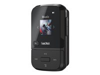 SanDisk Clip Sport Go - Digital spelare - 32 GB - svart SDMX30-032G-E46K
