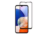 Screenor Premium - Näytön suojus tuotteelle matkapuhelin - täysi suojus - lasi - kehyksen väri musta malleihin Samsung Galaxy A14, A14 5G 16364