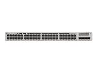 Cisco Catalyst 9200 - Essential Edition - kytkin - smart - 48 x 10/100/1000 (PoE+) - telineeseen asennettava - PoE+ (740 W) C9200-48P-E