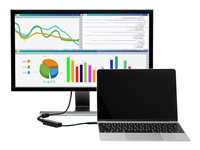 Kensington CV4000H USB-C 4K HDMI Adapter - Videokort - USB-C hane till HDMI hona - stöd för 4K, aktiv K33993WWA