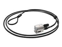 Kensington Keyed Cable Lock for Surface Pro & Surface Go - Master Keyed - Lås för säkerhetskabel - för Microsoft Surface Go, Go 2, Pro (I mitten av 2017), Pro 4, Pro 6, Pro 7 K62052M