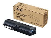 Epson S110080 - Musta - alkuperäinen - väriainekasetti malleihin WorkForce AL-M310DN, AL-M310DTN, AL-M320DN, AL-M320DTN C13S110080