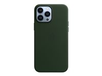Apple - Skydd för mobiltelefon - med MagSafe - läder - sequoia green - för iPhone 13 Pro Max MM1Q3ZM/A