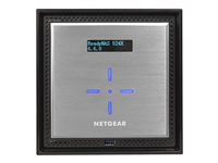 NETGEAR ReadyNAS 524X - Serveur NAS - 4 Baies - SATA 6Gb/s - RAID 0, 1, 5, 6, 10, JBOD - RAM 4 Go - 10 Gigabit Ethernet - iSCSI RN524X00-100NES