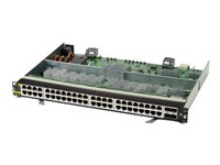 HPE Aruba Line Module - Laajennusmoduuli - 5GBase-T x 48 + 50 Gigabit SFP56 x 4 malleihin HPE Aruba 6405, 6405 48SFP+, 6405 96G, 6410 R0X41A