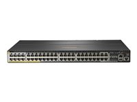 HPE Aruba 2930M 40G 8 HPE Smart Rate PoE Class 6 1-slot Switch - Kytkin - L3 - Hallinnoitu - 36 x 10/100/1000 + 4 x combo Gigabit SFP + 8 x 1/2.5/5/10GBase-T (PoE Class 6) - telineeseen asennettava - PoE Class 6 (1440 W) R0M67A