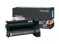 Lexmark - Magenta - alkuperäinen - väriainekasetti LCCP, LRP malleihin Lexmark C780dn, C780dtn, C780n, C782dn, C782dtn, C782n, X782e C780A1MG