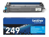 Brother TN249C - Super High Yield - sinivihreä - alkuperäinen - laatikko - väriainekasetti malleihin Brother HL-L8240CDW, MFC-L8390CDW TN249C