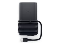 Dell - USB-C strömadapter - med strömsladd - AC - 100 watt - Europa - för Dell 16 DC16256; Pro 14; Pro Max 14 MC14250, 14 MC14255, 16 MC16250; XPS 14 DA14250 DELL-NYWKJ
