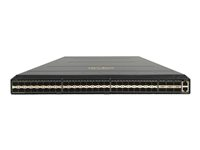 HPE Aruba CX 10000-48Y6C - Kytkin - L3 - Hallinnoitu - 48 x 1/10/25 Gigabit Ethernet SFP / SFP+ / SFP28 + 6 x 40/100 Gigabit QSFP+ / QSFP28 - ilmavirtaus edestä taaksepäin - telineeseen asennettava R8P13A#ABB