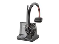 Poly Savi 8210-M - Savi 8200 series - micro-casque - sur-oreille - DECT / Bluetooth - sans fil - noir - certifié Zoom, Certifié pour Microsoft Teams 8D3F1AA#ABB