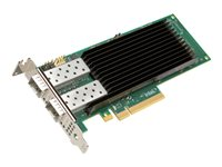 Intel Ethernet Network Adapter E830-XXVDA2 - Nätverksadapter - PCIe 4.0 x8 låg profil - 10/25 Gigabit SFP28 x 2 - multipack - 5 enheter E830XXVDA2M