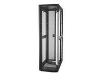 HPE 600mm x 1075mm Enterprise Pallet Rack - Rack - svart ram, svart med silverutpressning - 42U - för ProLiant DL160 Gen9, DL180 Gen9, DL20 Gen9, DL360p Gen8, DL380 Gen9, e2000 G6, ML350p Gen8 BW903A