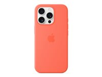 Apple - Skydd för mobiltelefon - MagSafe-kompatibilitet - silikon - orangeröd - för iPhone 16 Pro MDFY4ZM/A