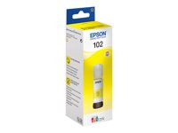 Epson 102 - 70 ml - gul - original - bläcktank - för EcoTank ET-15000, 2750, 2751, 2756, 2850, 2851, 2856, 2955, 3850, 4750, 4850, 4856, 4951 C13T03R440