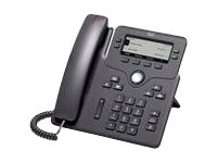 Cisco IP Phone 6851 - VoIP -puhelin - SIP, SRTP - 4 linjaa - hiilenharmaa CP-6851-3PCC-K9=