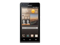 Huawei Ascend G6 4G - 4G pekskärmsmobil - RAM 1 GB / Internminne 8 GB - microSD slot - LCD-skärm - 4.5" - 960 x 540 pixlar - rear camera 8 MP - svart 51059276