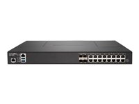 SonicWall NSa 2650 - Advanced Edition - turvalaite - 1GbE, 2.5GbE - 1U - SonicWALL Secure Upgrade Plus Program (2 vuoden vaihtoehto) - telineeseen asennettava 01-SSC-1995