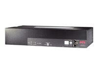 APC Automatic Transfer Switch - Redundant omkopplare (kan monteras i rack) - AC 230 V - Ethernet, RS-232 - utgångskontakter: 18 - 2U AP7724