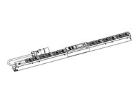Eaton G4 - Kraftdistributionsenhet (kan monteras i rack) - omkopplingsbar - AC 230-400 V - 3.7 kW - 1-fas - Ethernet 10/100/1000, USB - ingång: IEC 60309 16A - utgångskontakter: 24 (12 x IEC 60320 C13, 12 x IEC 60320 C39) - 3 m sladd - svart EVSWF116A