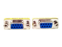 StarTech.com Slimline DB9 seriell växlingskontakt - F/F - Seriell könbytare - DB-9 (hona) till DB-9 (hona) - för P/N: ICUSB2324852, ICUSB422, NETRS232, NETRS2321P, NETRS2321POE, NETRS2322P, NETRS232485W GC9SF