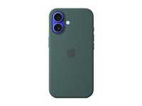 Apple - Skydd för mobiltelefon - MagSafe-kompatibilitet - silikon - sea green - för iPhone 16 MYY83ZM/A