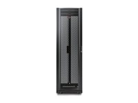 APC NetShelter AV Enclosure with Sides and 10-32 Threaded Rails - Rack - svart - 42U - för P/N: SMC1500-2UC, SRT1000XLA, SRT1500XLA, SRT2200RMXLA-NC, SRT2200XLA, SRT5KRMXLTUS AR3810