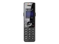 Poly VVX D230 - Extension du combiné sans fil avec ID d'appelant - DECT - (conférence) à trois capacité d'appel - 8 lignes - noir 89B48AA
