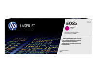 HP 508X - Tuottoisa - magenta - alkuperäinen - LaserJet - väriainekasetti (CF363X) malleihin Color LaserJet Enterprise MFP M577; LaserJet Enterprise Flow MFP M577 CF363X