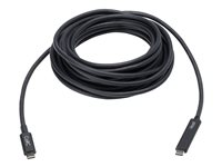HP - USB-kabel - USB-C (hane) till USB-C (hane) - 5 V - 3 A - 5 m - svart - för Elite Slice G2 9JH45AA