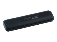 Kingston DataTraveler 4000 - USB flash-enhet - krypterat - FIPS 140-2 Level 2 - 32 GB - USB 2.0 - TAA-kompatibel DT4000/32GB
