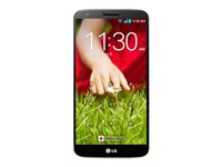 LG G2 D802 - 4G pekskärmsmobil - RAM 2 GB / Internminne 16 GB - LCD-skärm - 5.2" - 1920 x 1080 pixlar - rear camera 13 MP - svart LGD802.A6NEBK