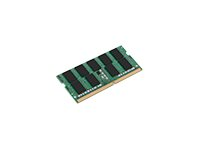 Kingston - DDR4 - moduuli - 32 Gt - SO-DIMM 260-pin - 2666 MHz / PC4-21300 - CL19 - 1.2 V - puskuroimaton - ECC malleihin Dell Precision 5550, 7540, 7550, 7740, 7750 KTD-PN426E/32G