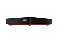 Lenovo ThinkSmart Core - Controller Kit - paket för videokonferens (soundbar, pekskärmskonsol, beräkningssystem) - med 3 års Lenovo Premier Support + underhåll första året - Certifierad för Microsoft Teams Rooms - svart - power adapter included 12VL0000MT