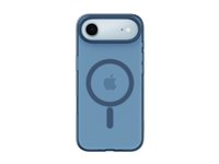 Belkin SheerForce Grip Series - Baksidesskydd för mobiltelefon - MagSafe-kompatibilitet - tillverkas av återvunna material - marin - för Apple iPhone Air MSA037HQNY