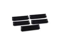 APC NetShelter SX - Racktakborstremsa - svart - för P/N: NBPD0150, SMX2KR2UX145, SMX3KR2UNCX145, SRT5KRMXLT-A, SRT6KRMXLT-A, SRT8KRMXLT-A AR7714