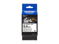Brother HSe-221E - Svart på vitt - Rulle (0,9 cm x 1,5 m) 1 kassett(er) hängande låda - rörtejp för värmekrympning - för P-Touch PT-D800W, PT-E550WVP HSE221E