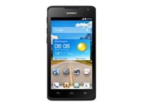 Huawei Ascend Y530 - 3G pekskärmsmobil - RAM 512 MB / Internminne 4 GB - microSD slot - LCD-skärm - 4.5" - 480 x 854 bildpunkter - rear camera 5 MP - svart 51058305