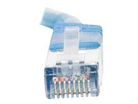 C2G Cat5e Booted Shielded (STP) Network Patch Cable - Kytkentäkaapeli - RJ-45 (uros) to RJ-45 (uros) - 100 m - STP - CAT 5e - valettu - sininen 83780