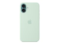 Apple - Skydd för mobiltelefon - MagSafe-kompatibilitet - silikon - blågrön - för iPhone 16 Plus MDGU4ZM/A