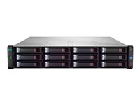 HPE Modular Smart Array 2050 SAS Dual Controller LFF Storage - Kiintolevyasemaryhmä - 12 telineet (SAS-2) - SAS 12Gb/s (ulkoinen) - telineasennettava - 2U Q1J28B