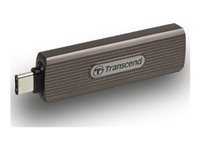 Transcend ESD330C - SSD - salattu - 512 GB - ulkoinen (kannettava) - USB (USB-C liitin) - AES 256 bittiä - dark grayish brown TS512GESD330C