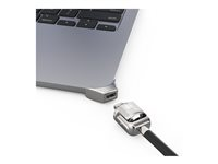 Compulocks Ledge Lock Adapter for MacBook Air M2 2022 with Keyed Lock - Turvalohkon liitäntäsovitin - avaimellisella kaapelilukolla malleihin Apple MacBook Air M2 MBALDG04KL