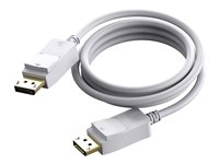 Vision Techconnect - DisplayPort -kaapeli - DisplayPort (uros) to DisplayPort (uros) - 2 m - valkoinen TC 2MDP