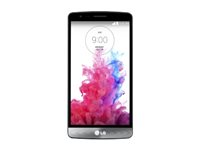 LG G3 s D722 - 4G pekskärmsmobil - RAM 1 GB / Internminne 8 GB - microSD slot - LCD-skärm - 5" - 1280 x 720 pixlar - rear camera 8 MP - front camera 1,3 MP - svart metallic LGD722.ANEUTN