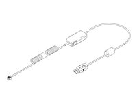 HP Poly SSP 2468-11 - PTT-headsetadapter (push-to-talk) - USB, räknar inte upp serienummer - TAA-kompatibel 8K7V8AA#AC3