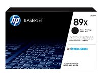 HP 89X - Hög kapacitet - svart - original - LaserJet - tonerkassett (CF289X) - för P/N: 57A47A#BGJ, A29Z8A#BAZ CF289X